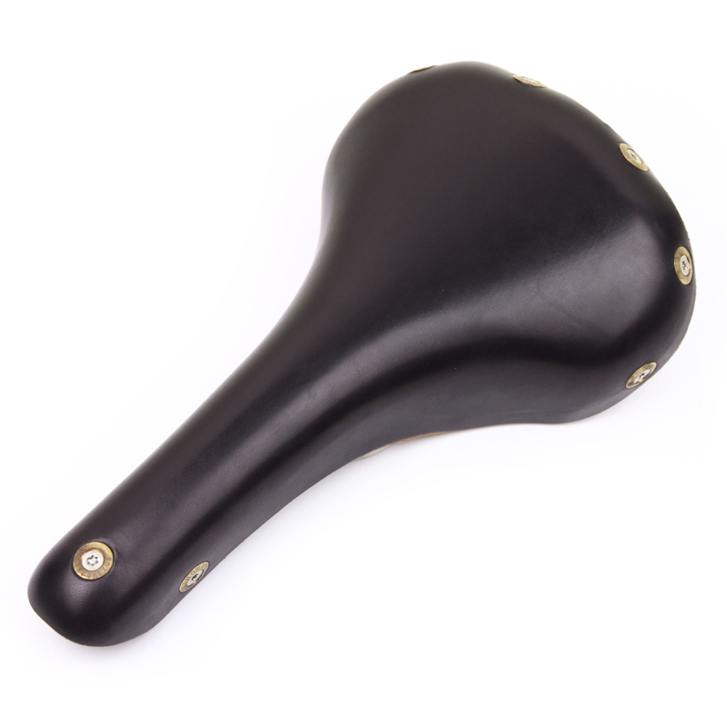 *GILLES BERTHOUD* aspin leather saddle (black)