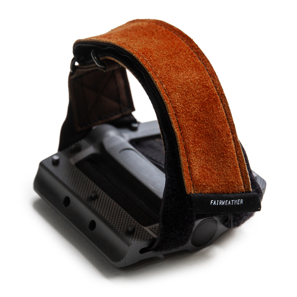 *FAIRWEATHER* pedal strap (leather brown)