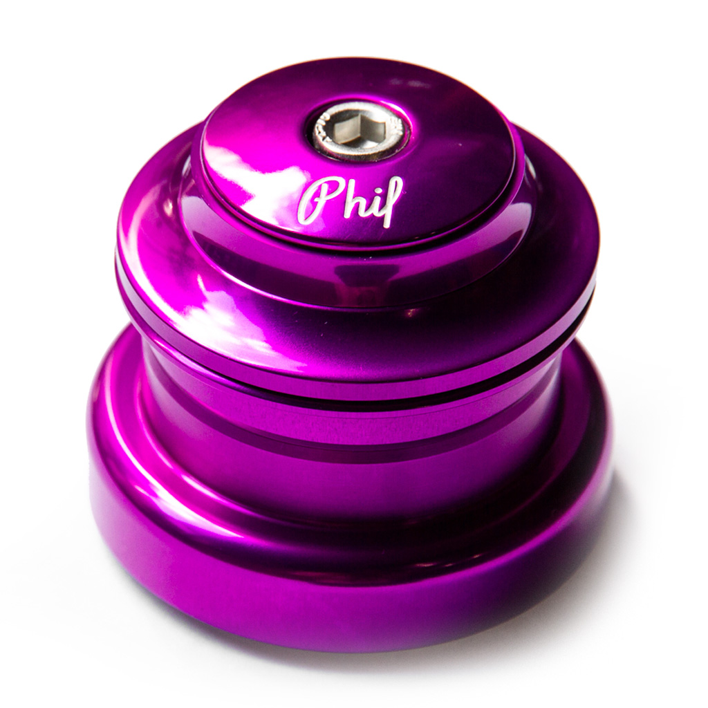 *PHILWOOD* 1.5 tapered headset (purple)