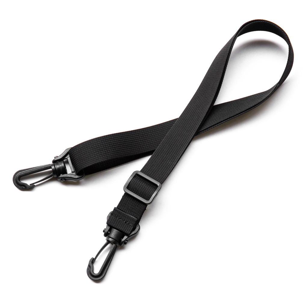 *BLUE LUG* shoulder strap (black)