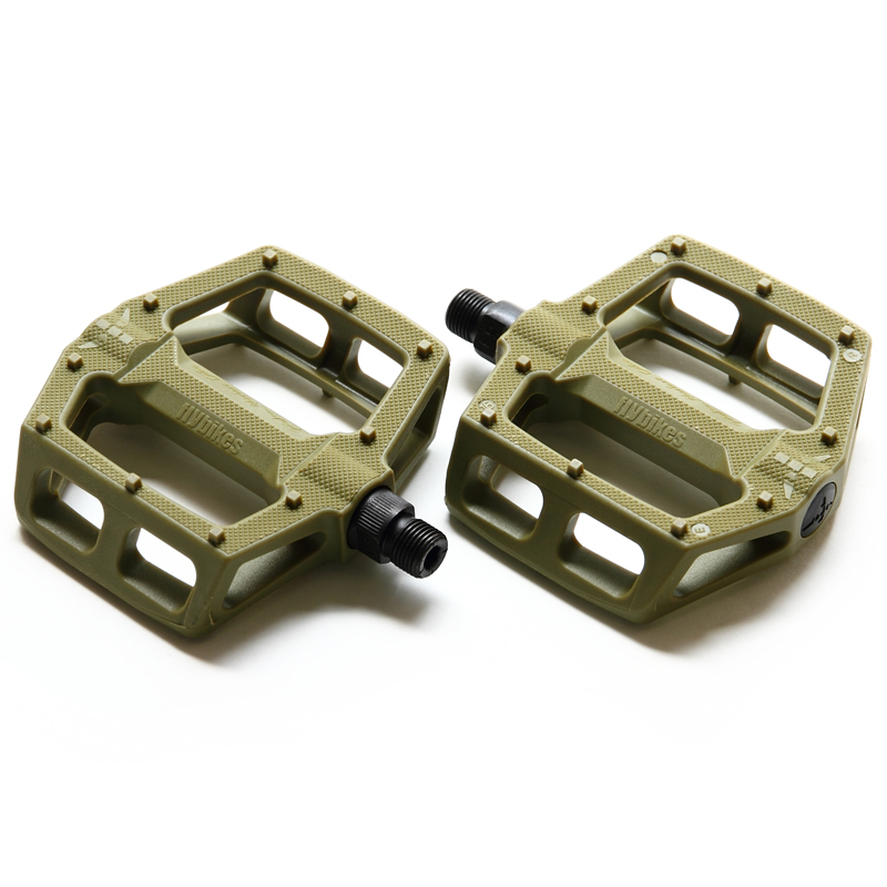 *FLY BIKES* ruben graphite pedal (green)