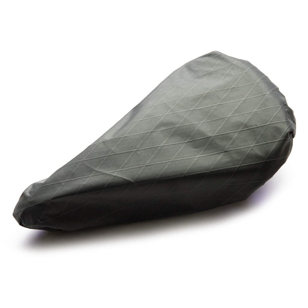 *BLUE LUG* saddle cover (x-pac gray)