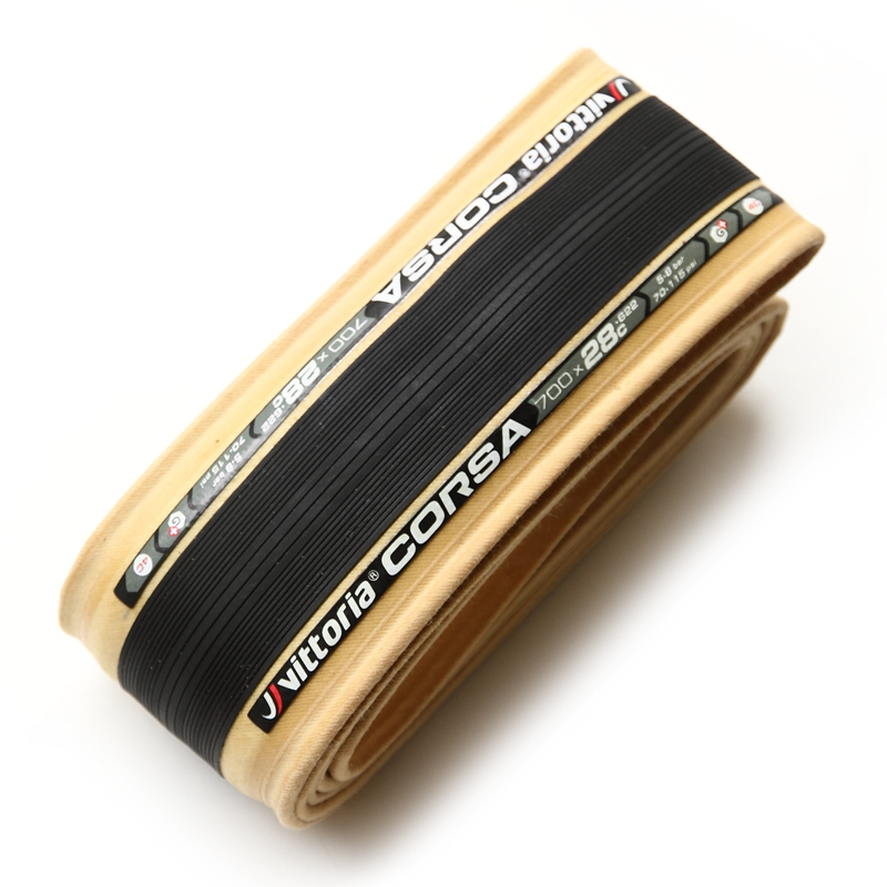 *VITTORIA* corsa clincher tire (black/skin)