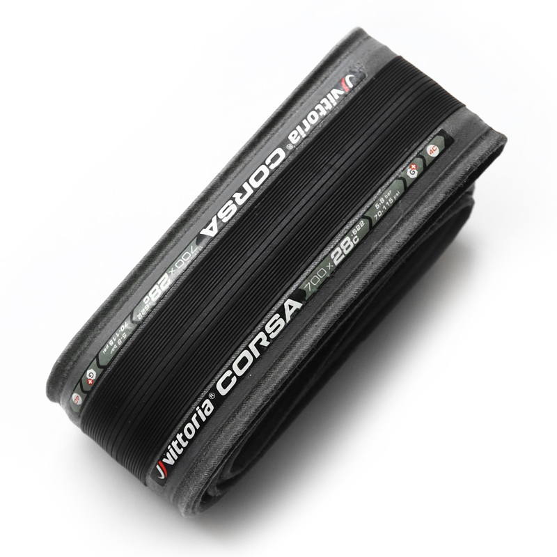 *VITTORIA* corsa clincher tire (black/gray)