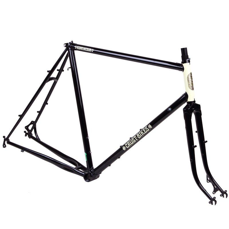 *CRUST BIKES* romanceur frame (black)