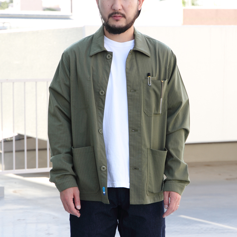 *SWRVE* cordura combat wool work jacket (olive)