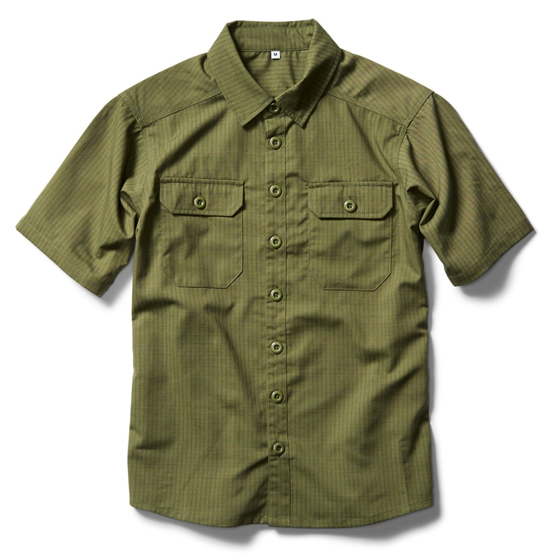 *SWRVE* cordura combat wool short sleeve shirt (olive)