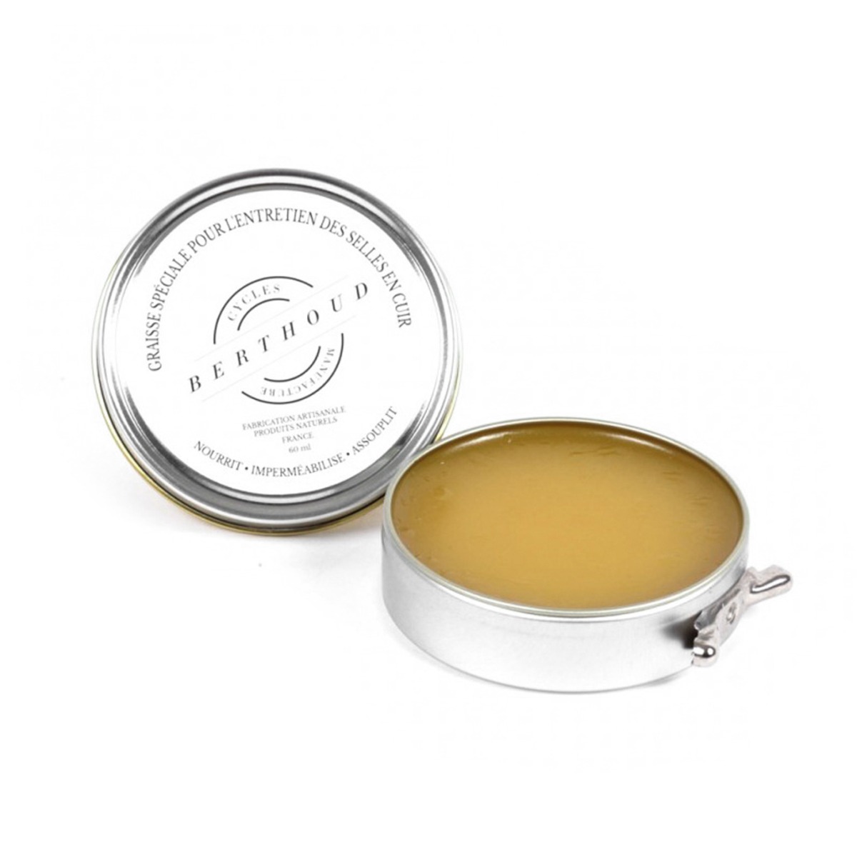 *GILLES BERTHOUD* wax for leather saddle