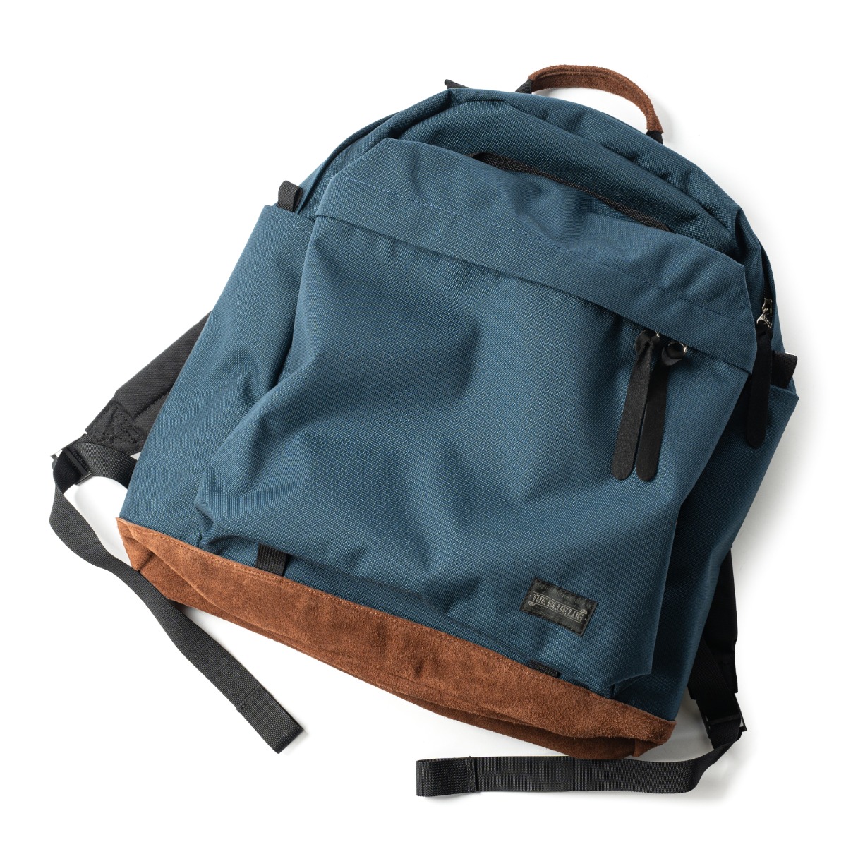 *BLUE LUG* THE DAY PACK (navy/brown suede)