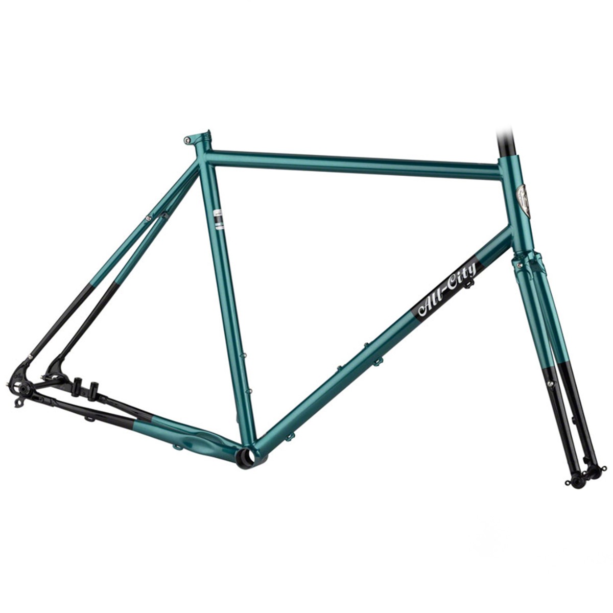 ALL CITY フレーム All-City Thunderdome Frame Polished Aluminum | Tree Fort Bikes