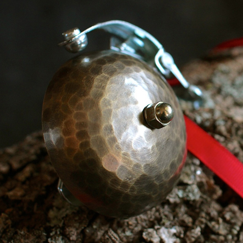 *TOMII CYCLES* hammered brass bell