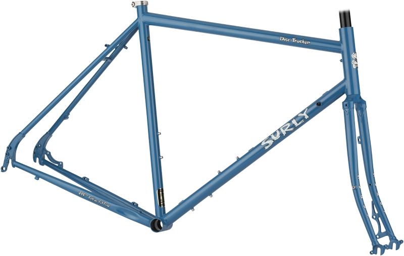 *SURLY* disc trucker frame&fork set (blue)
