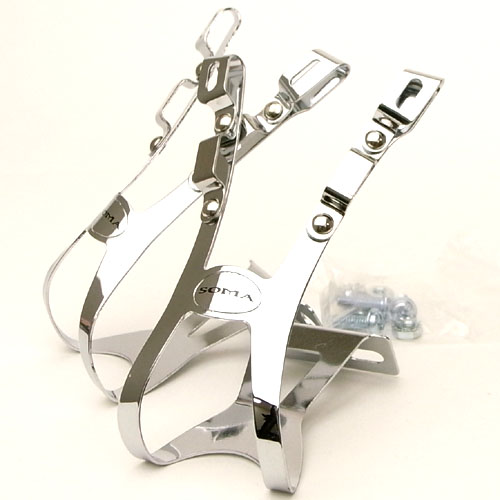*SOMA*four gate toe clips (silver)