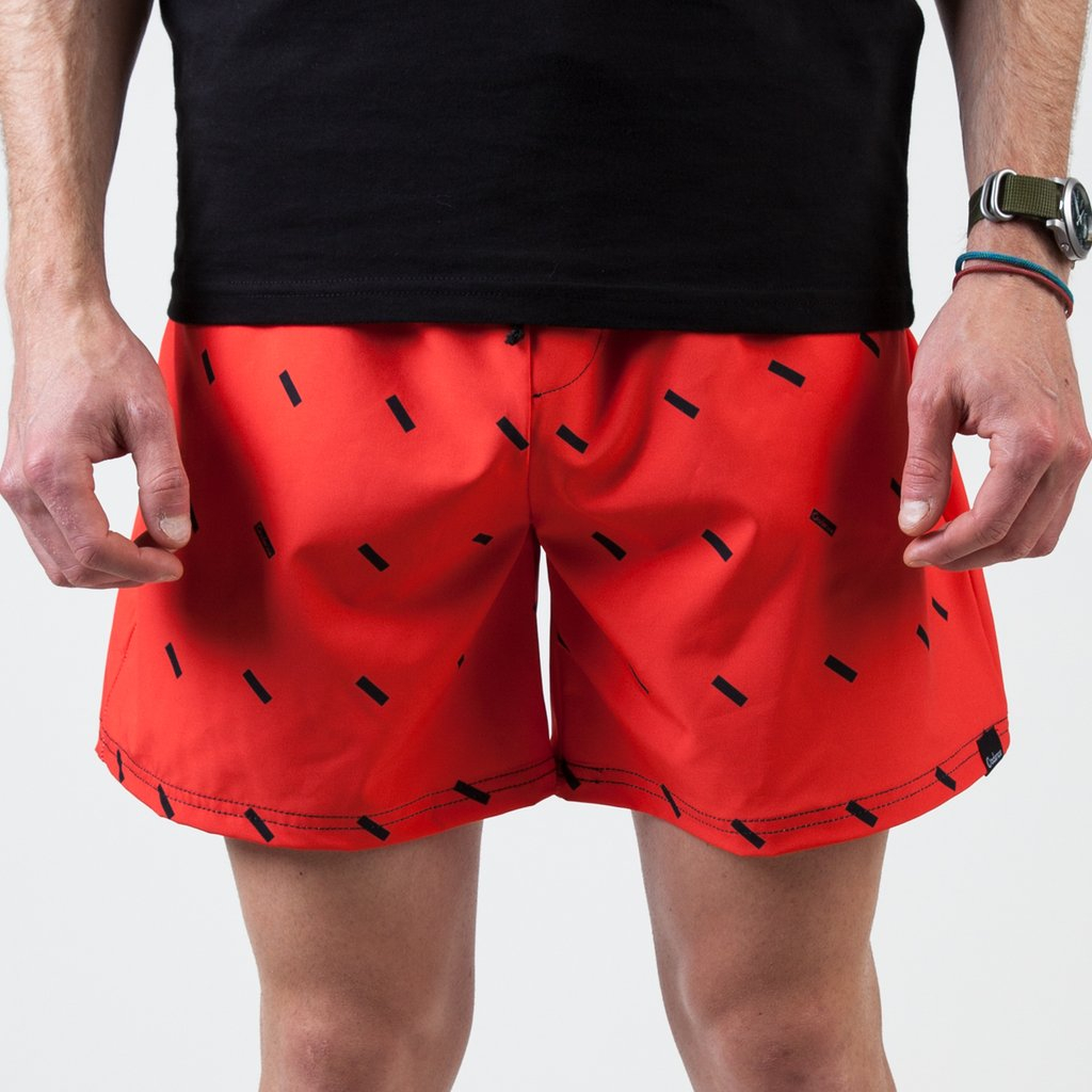 *CADENCE* lewitt shorts (red)