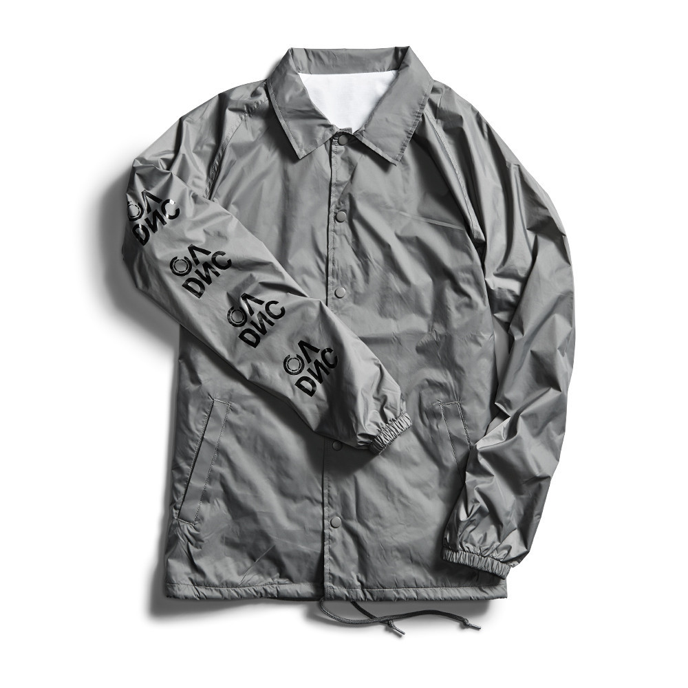 *CADENCE* dauber coaches jacket (gray)