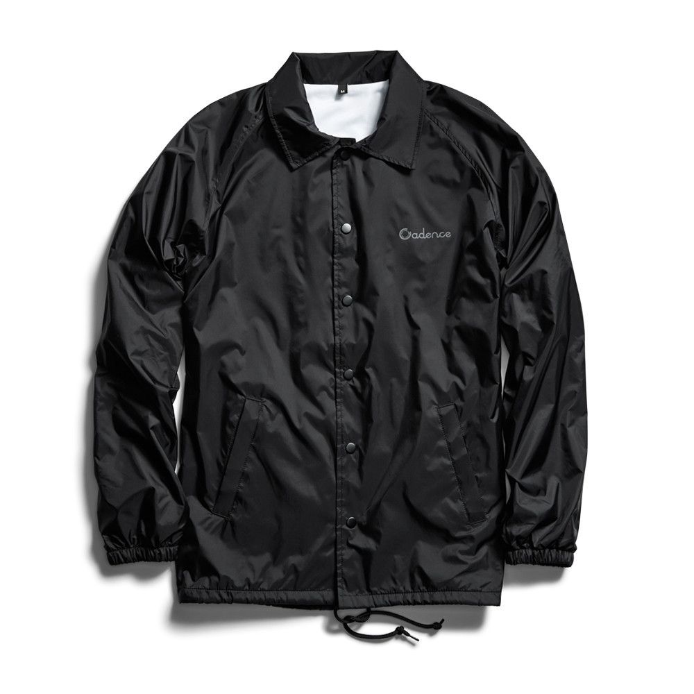 *CADENCE* classic coaches jacket (black)