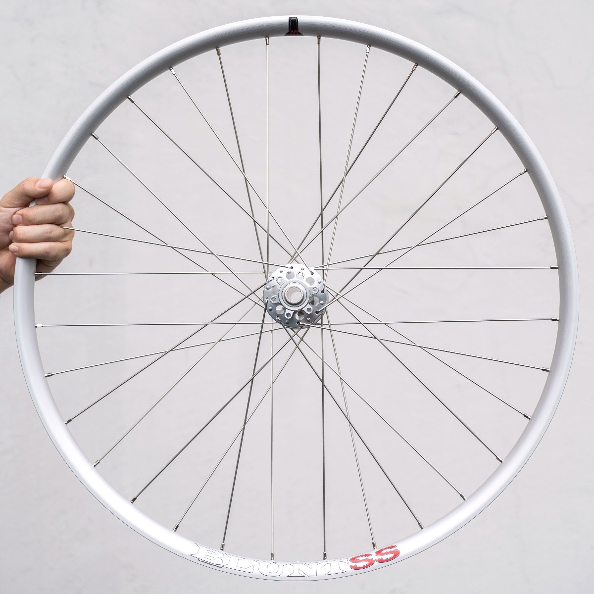 *VELO ORANGE×VELOCITY* blunt ss disc wheel 650B (silver)