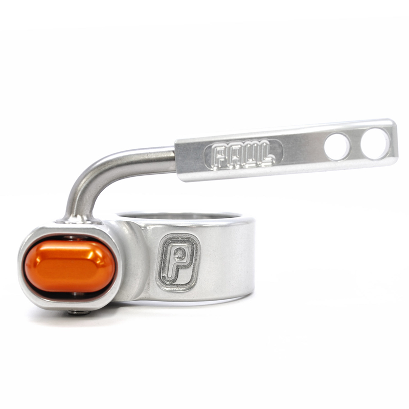 *PAUL* quick release seatpost collar (silver/orange)
