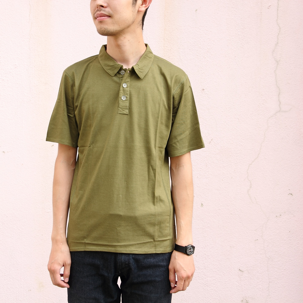 *SWRVE* cotton/Modal polo (khaki)