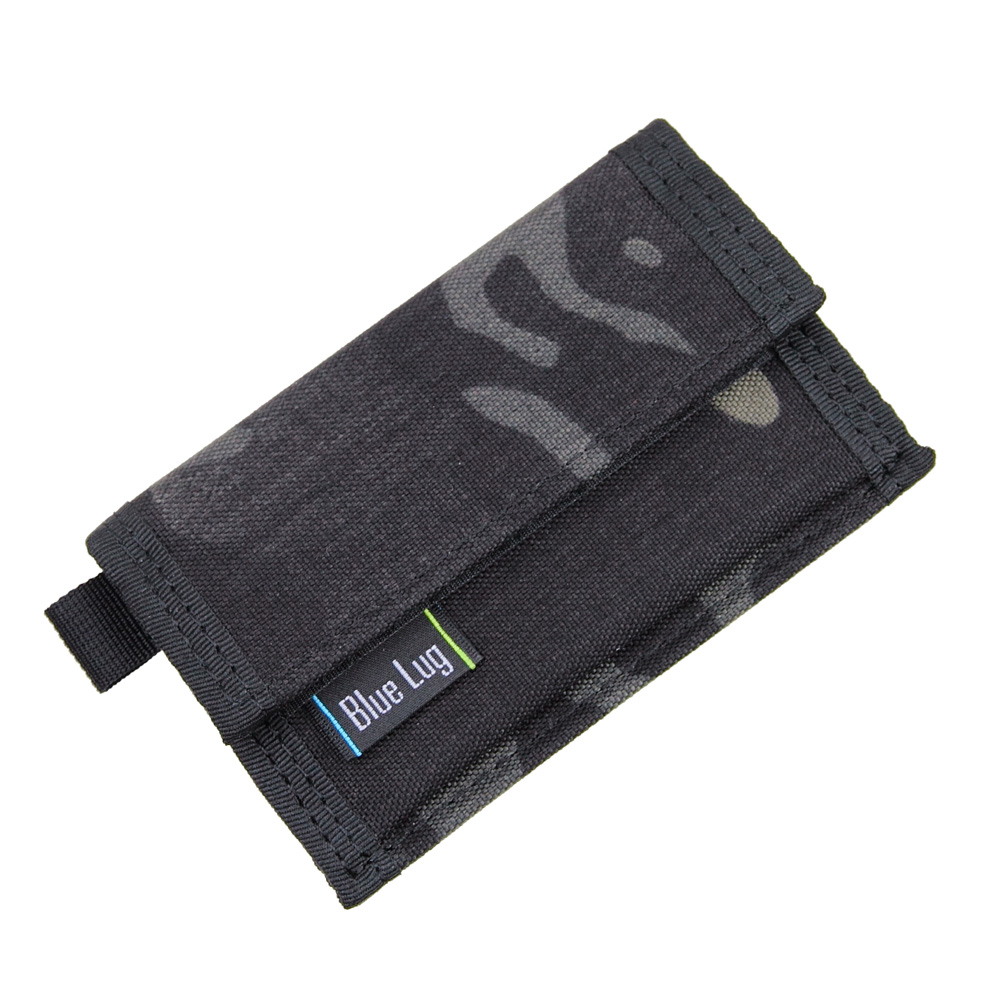 *BLUE LUG* micro wallet (multicam black)