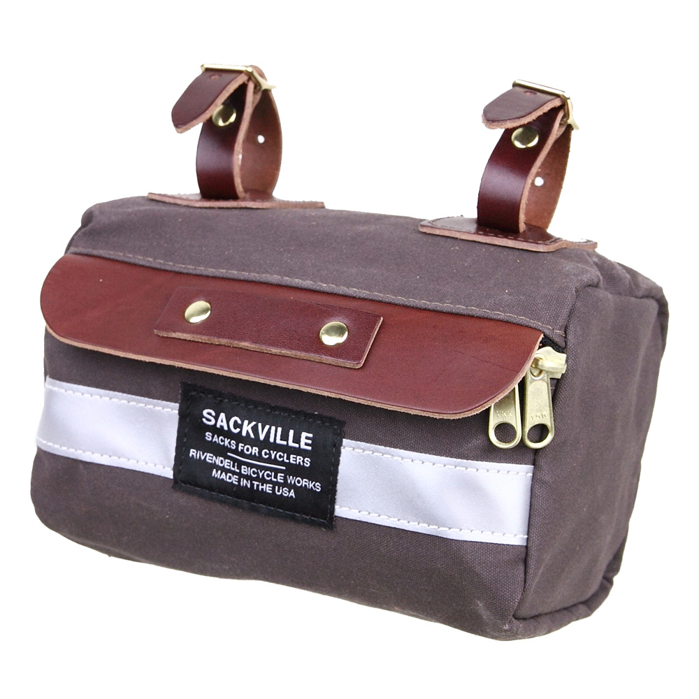 *RIVENDELL* sackville saddle sack (XS/dark brown)