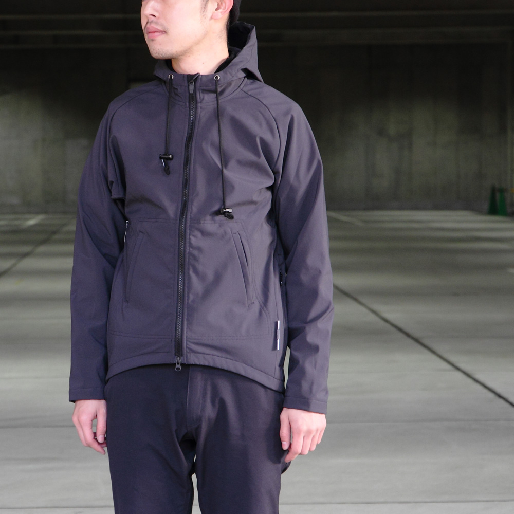 *SWRVE* softshell milwaukee hoodie (gray)