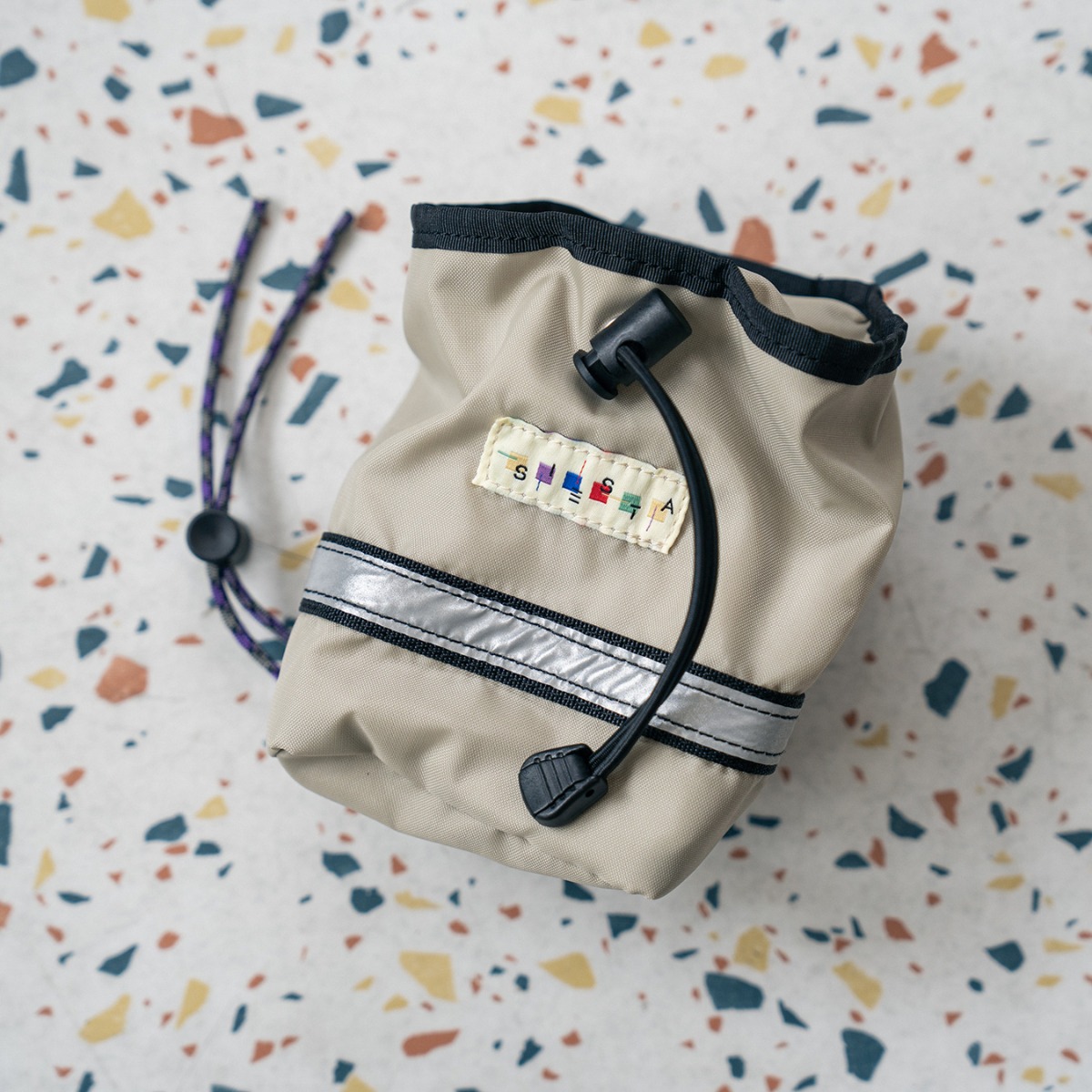 *BLUE LUG* SIESTA bottle pouch (greige)
