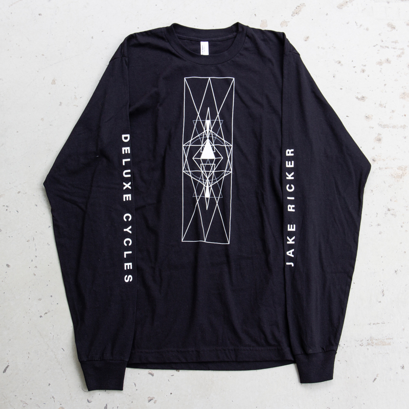 *DELUXE CYCLES* timing is everything long sleeve t-shirt
