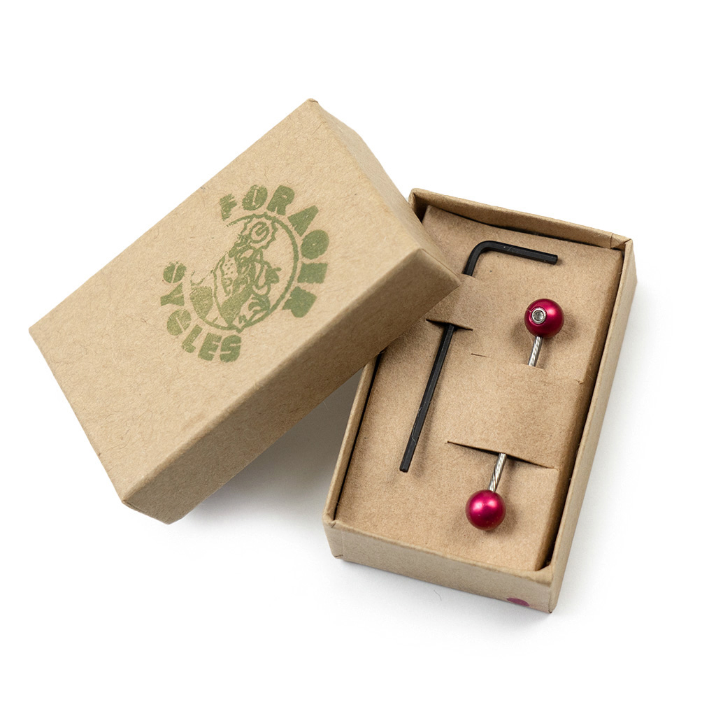 *FORAGER CYCLES* cable cherries (pink)