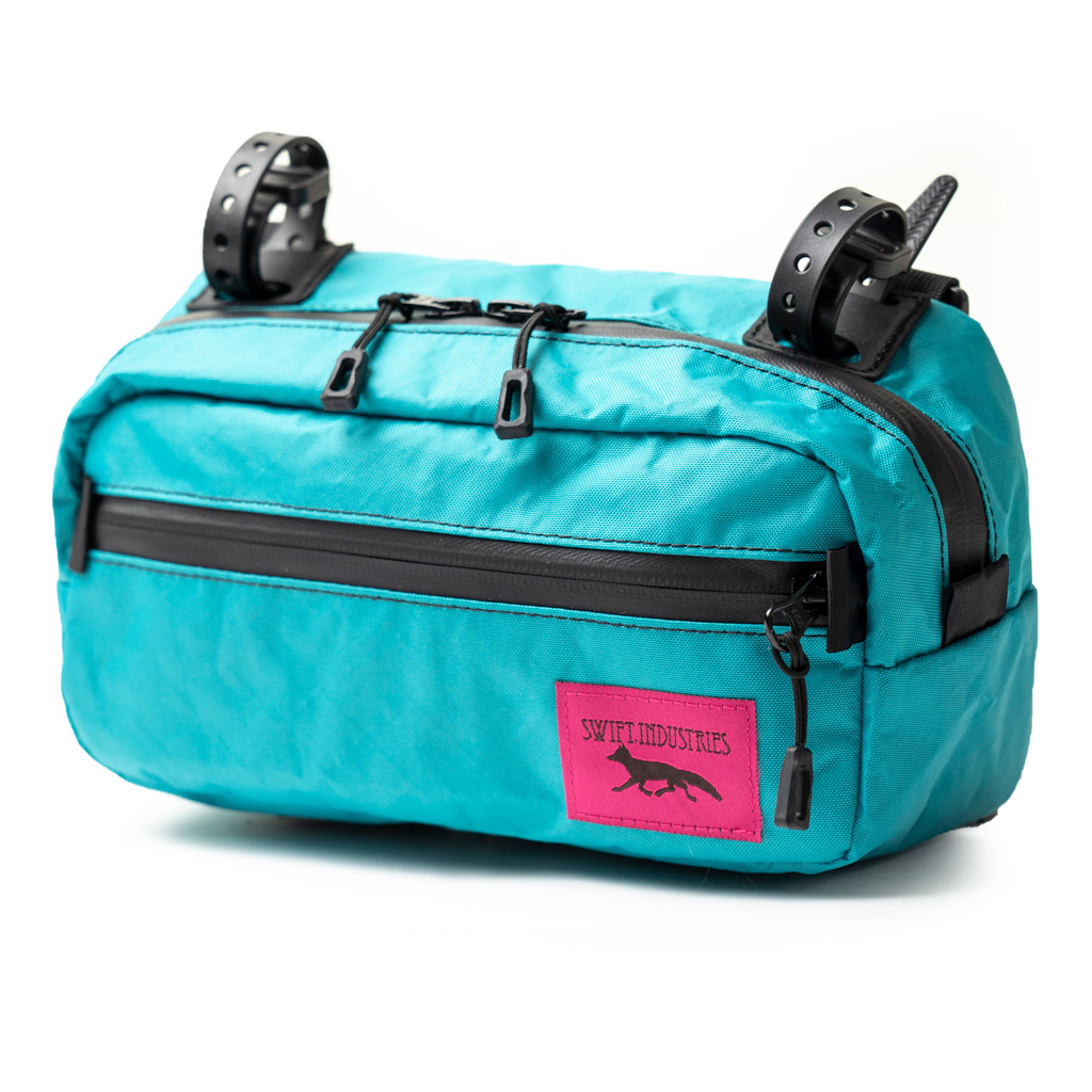 *SWIFT INDUSTRIES* kestrel handlebar bag (ecopak/teal)