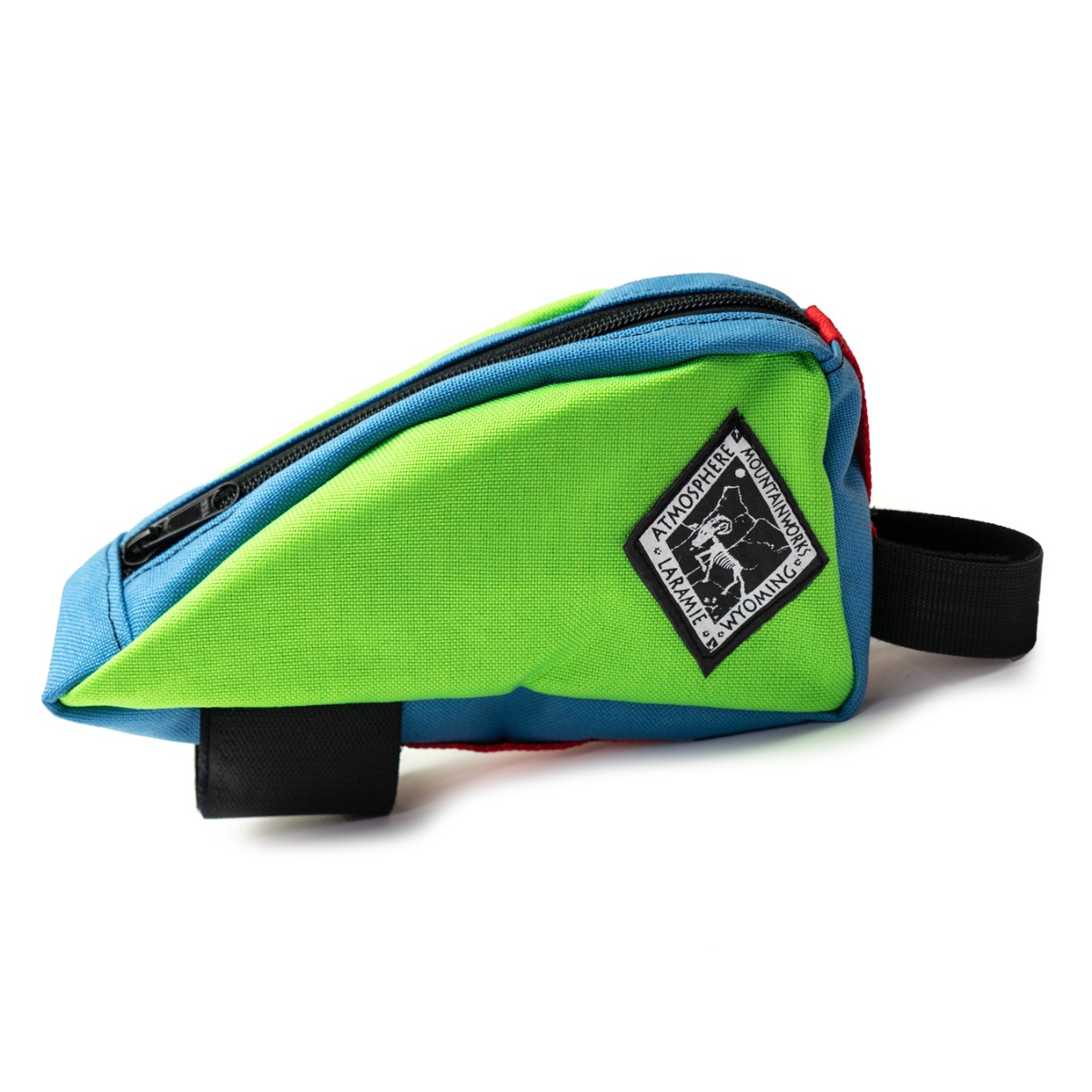 *ATMOSPHERE MOUNTAIN WORKS* top tube whale bag (lime green)