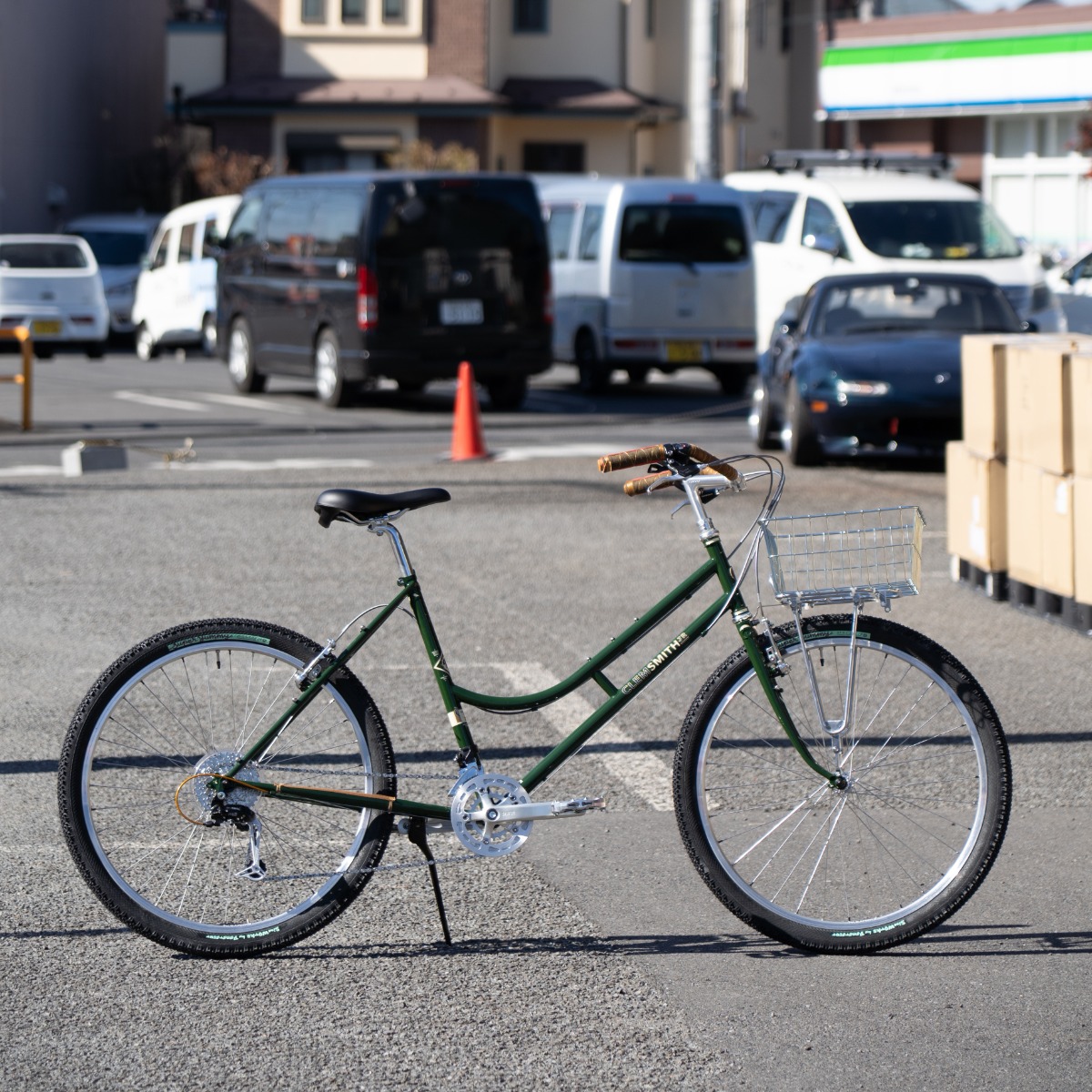 *RIVENDELL* clem smith jr. CUSTOM complete bike (52/L-style/forest green)