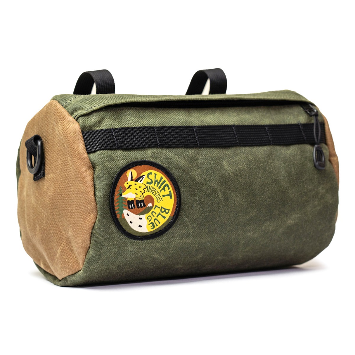 *SWIFT INDUSTRIES×BLUE LUG* caldera collection bandito bicycle bag (olive/tan)