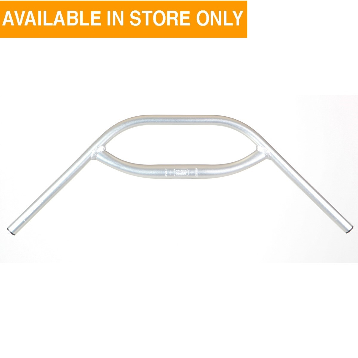 店頭販売のみ *JONES* Butted loop H-bar (silver)