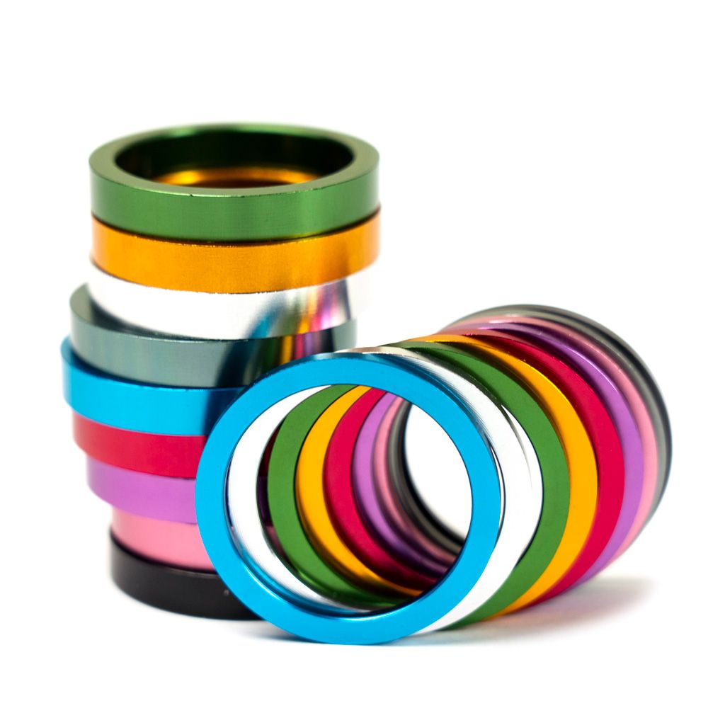 Spacer Sepeda BLUE LUG 1inch Aluminium