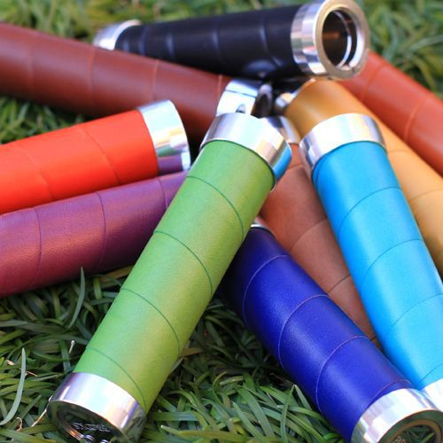 BROOKS* slender leather grip (raspberry) - BLUE LUG ONLINE STORE