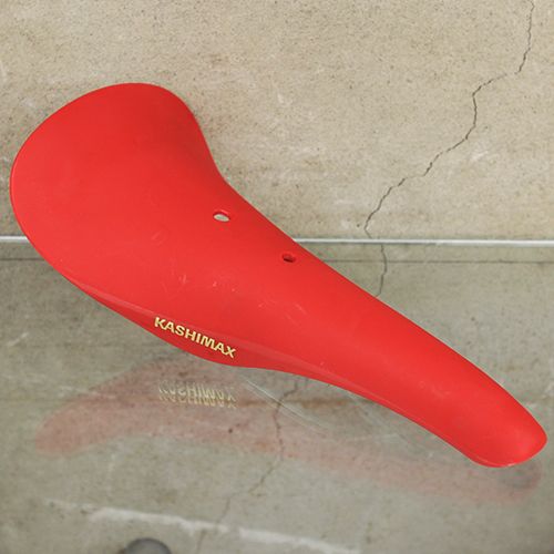 *KASHIMAX* aero bmx saddle (red)