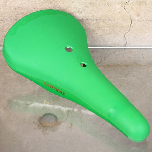 *KASHIMAX* MRS-2H bmx saddle (green) - BLUE LUG ONLINE