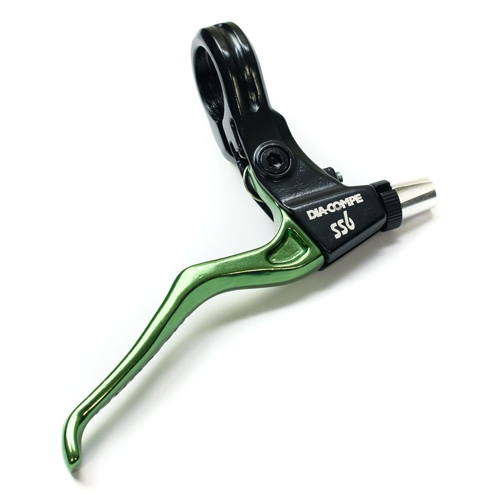 DIA-COMPE* SS-6 brake lever (green/black/BL special) - BLUE LUG ONLINE STORE