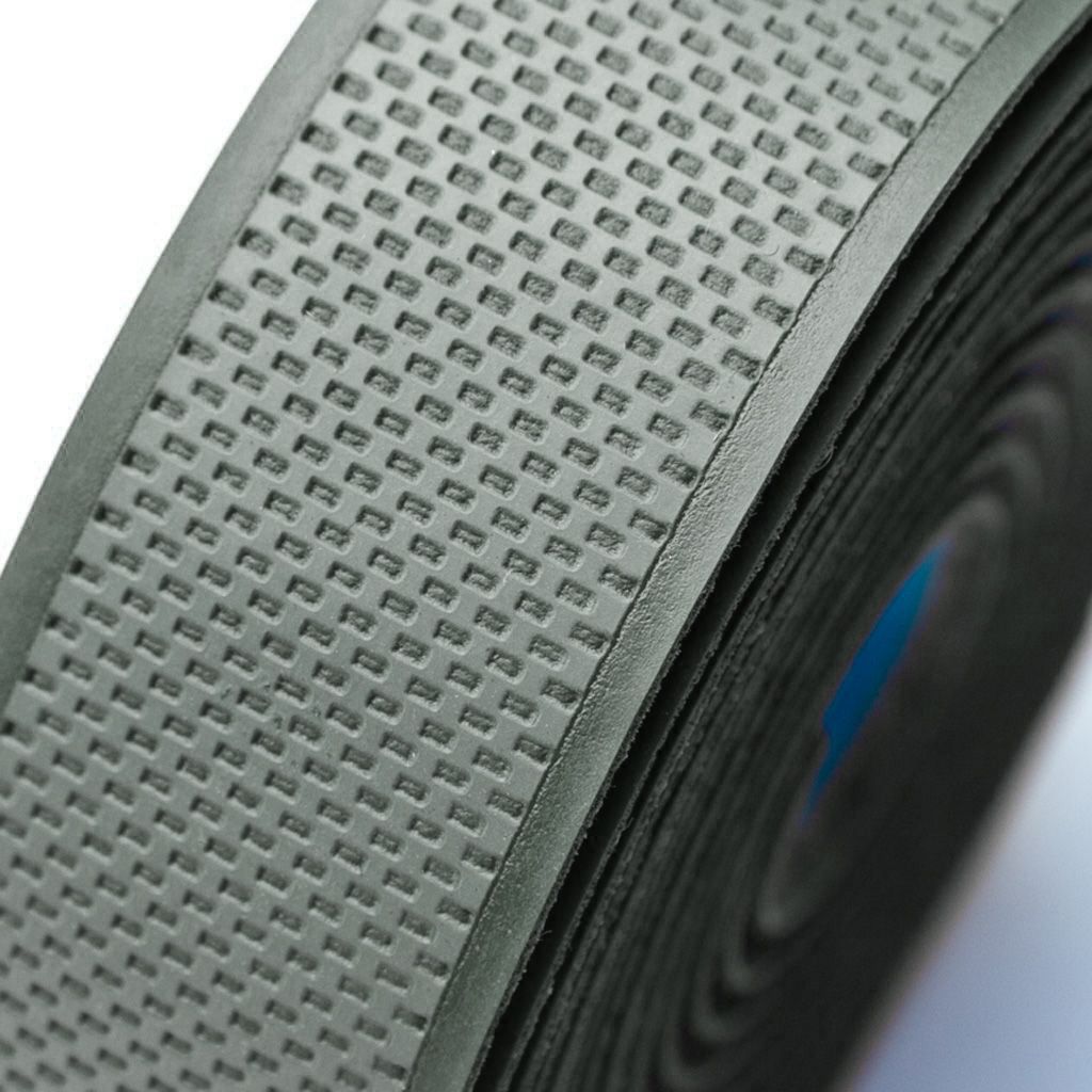 BROOKS* cambium rubber bar tape (mud green) - BLUE LUG