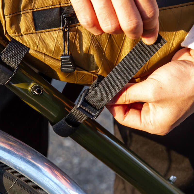 FAIRWEATHER* frame bag (purple) - BLUE LUG ONLINE STORE