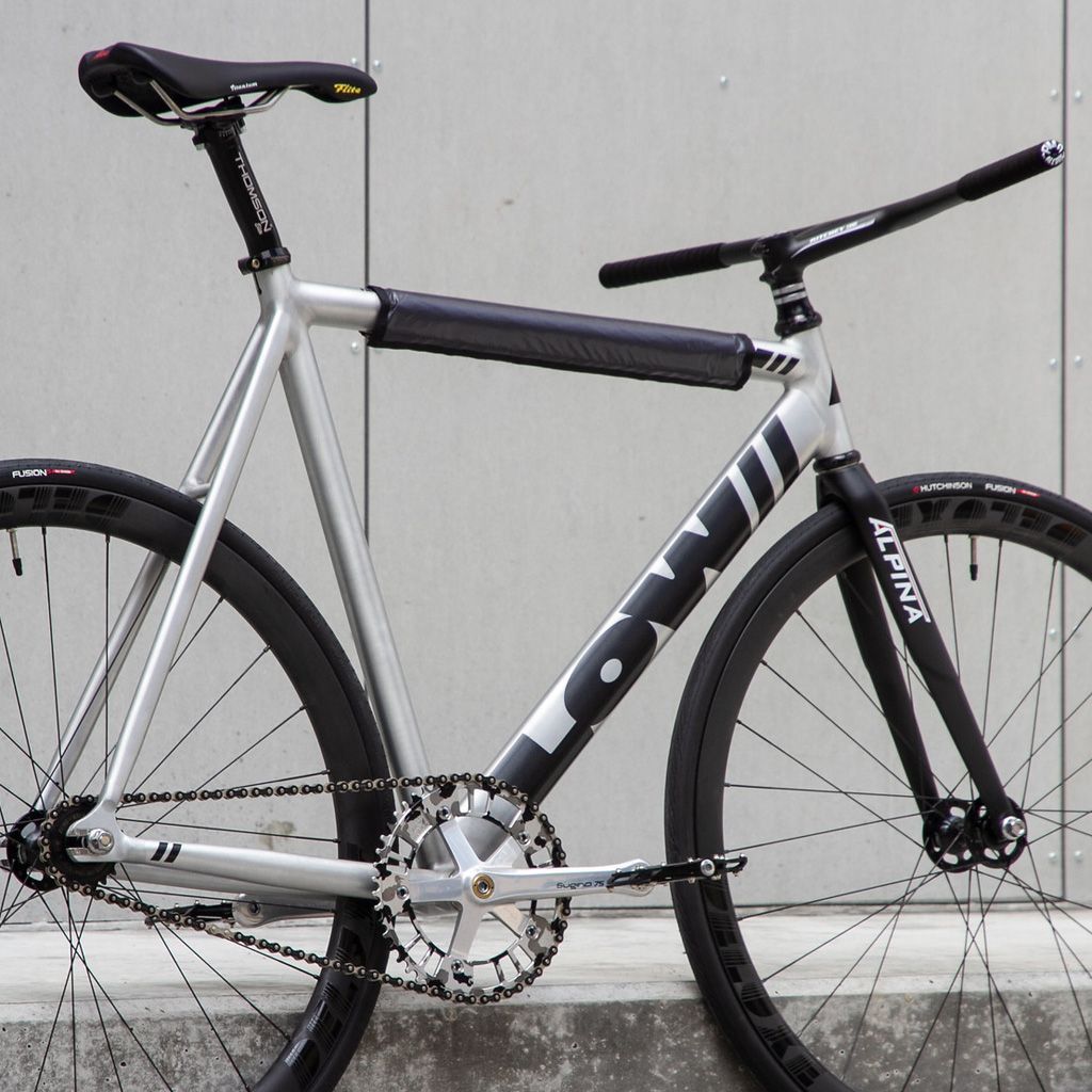 *BLUE LUG* frame pad (charcoal/gray)