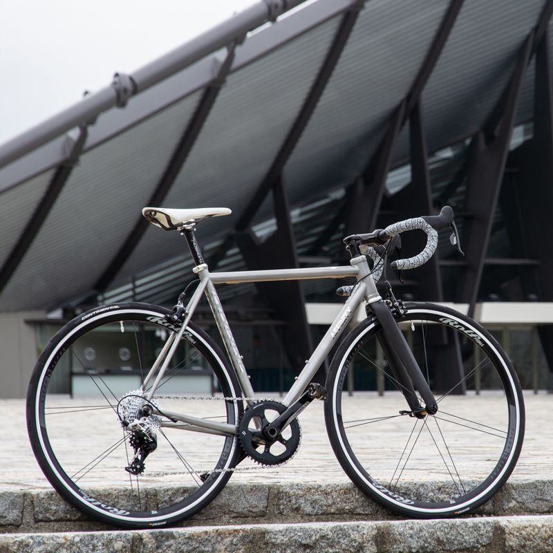 *AFFINITY CYCLES* anthem stainless road frame