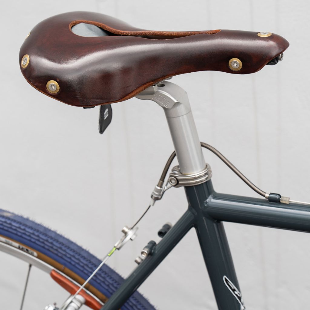  Jok Sepeda Kulit BERTHOUD aravis open leather saddle 