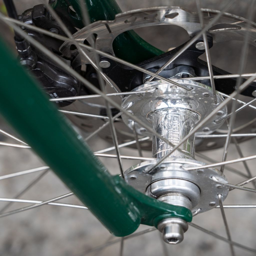 PAUL* disk Fhub hub (black) - BLUE LUG ONLINE STORE