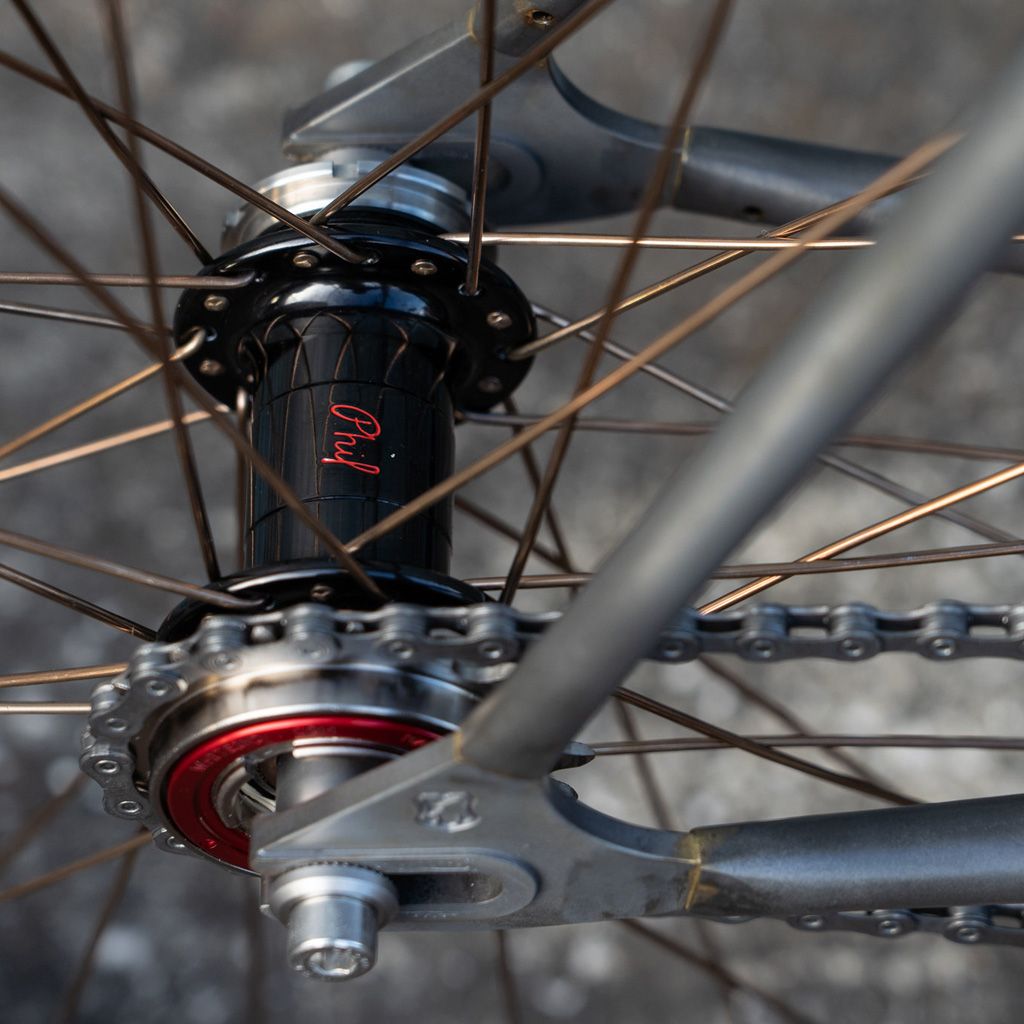 PHILWOOD LOW FLANGE TRACK HUB Sliver