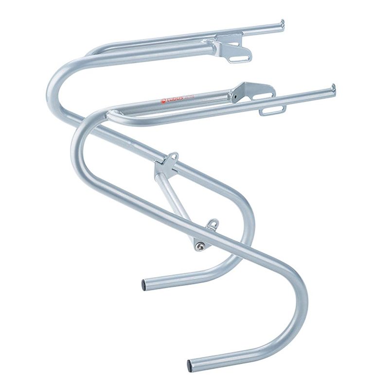 *TUBUS* duo front rack (silver)