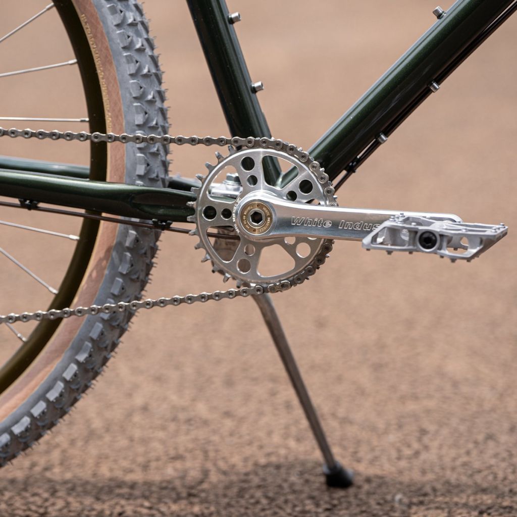 WHITE INDUSTRIES* mr30 tsr boost chainring (silver) - BLUE WHITE INDUSTRIES* mr30 tsr boost chainring (silver) - BLUE