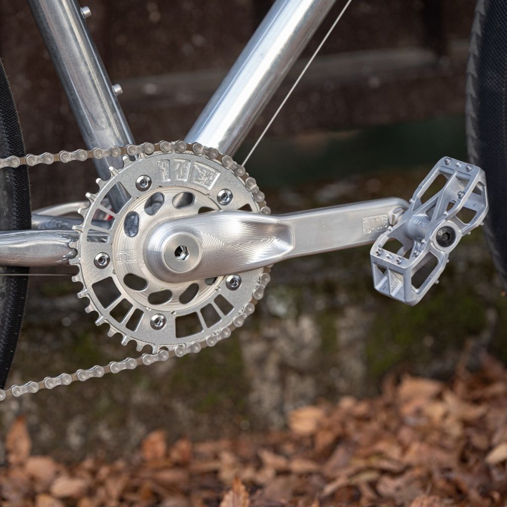 IGNITE COMPONENTS* catalyst crank (custom D/170mm) - BLUE IGNITE COMPONENTS* catalyst crank (custom D/170mm) - BLUE