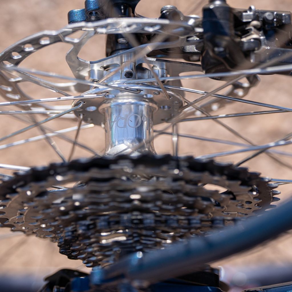 VELO ORANGE* disc hub rear (silver) - BLUE LUG ONLINE STORE